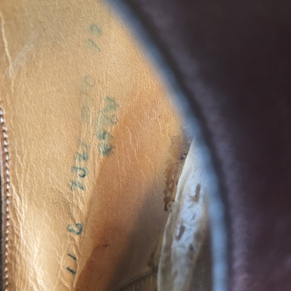 Brooks Brothers Brown Leather Wing Tips Size 11E - Picture 8 of 8